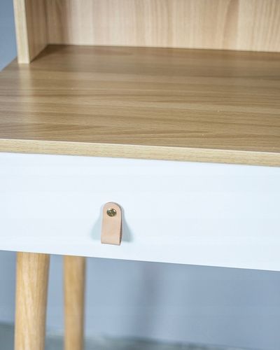 Toaletka z lustrem SCANDI kosmetyczna skandynawska na Arena.pl