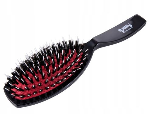 SZCZOTKA DO WŁOSÓW PRZEDŁUŻANYCH Z NATURALNYM WŁOSIEM Z DZIKA DZIK Poniks na Arena.pl