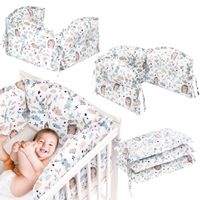 Ochraniacz do łóżeczka dla dziecka, ochrona na boki łóżeczka 190x30cm R2