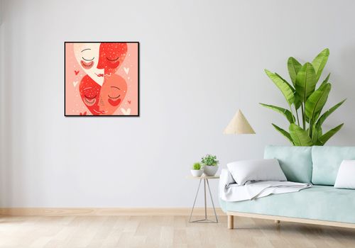 Plakat 70x70cm Wysoka Wibracja na Arena.pl