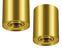 Lampa sufitowa plafon złoty oprawa natynkowa HARY C golden 04238 GU10