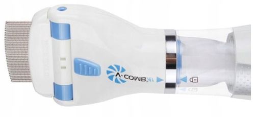 BEZPRZEWODOWY GRZEBIEŃ NA WSZY GNIDY USUWA PCHŁY FILTR ODKURZACZ TERMINATOR na Arena.pl