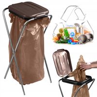 KADAX Stojak Na Worki Do Segregacji Śmieci 120L