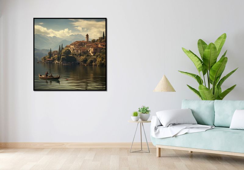 Plakat 100x100cm Spokojna Nostalgia zdjęcie 4