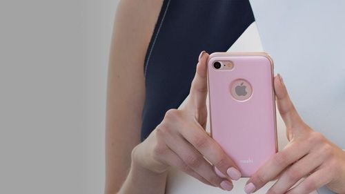 Moshi iGlaze - Etui iPhone 8 / 7 (Blush Pink) na Arena.pl