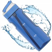 Kambukka butelka na wodę ze słomką i ustnikiem Lagoon 750ml Crisp Blue