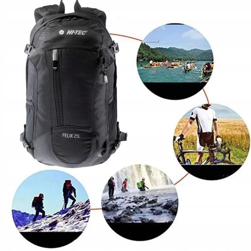 Plecak turystyczny trekkingowy szkolny pojemny pokrowiec wodoszczelny 20l na Arena.pl