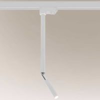 LAMPA sufitowa KOSAME 7871 Shilo metalowa OPRAWA regulowana do systemu szynowego biała