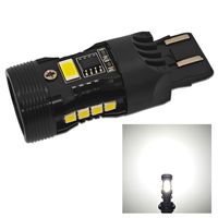 żarówka LED W21/5W 7443 12V bez błędu, biała EU-USA