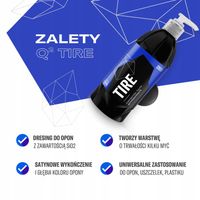 Gyeon Q² Tire 500ml - dressing do opon