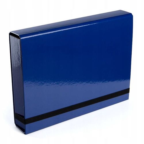 teczka box caribic niebieska a4  5cm 1038 na Arena.pl