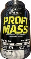 OLIMP PROFI MASS 2500g GAINER BULK BIAŁKO MASA WPC