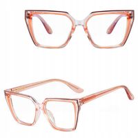 SOLIDNE Damskie Okulary Zerówki do KOMPUTERA Blue Light OPRAWKI Teleskopy