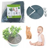 Osłona zabezpieczenie doniczki regulowana 12-52cm