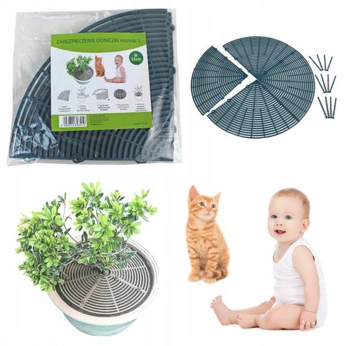 Osłona zabezpieczenie doniczki regulowana 12-52cm na Arena.pl