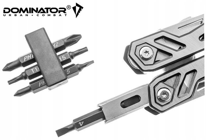 MULTITOOL NARZĘDZIE WIELOFUNKCYJNE DOMINATOR Bullet Ant Etui + Bity zdjęcie 4