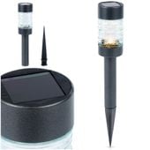 Lampa Ogrodowa Solarna Lampka Wbijana Gruntowa LED z Czujnikiem