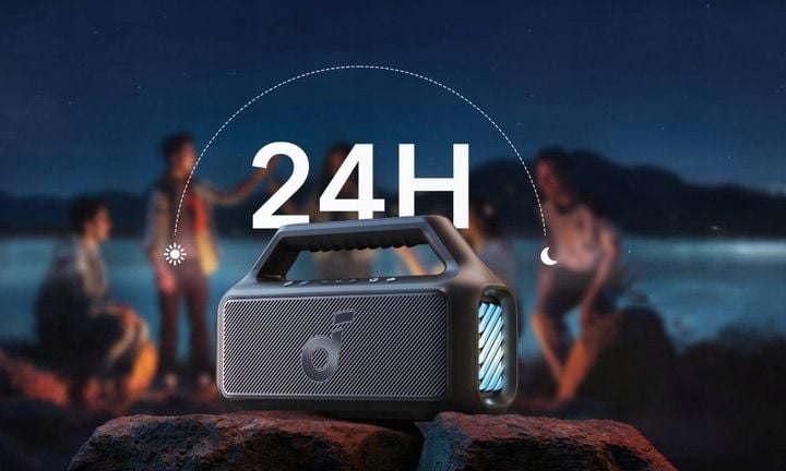 Głośnik przenośny Soundcore Boom 2 IPX7 80W EQ Czarny zdjęcie 4