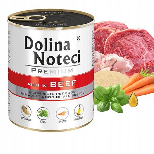 DOLINA NOTECI Premium Karma mokra dla psa MIX Smaków zestaw 10 x 800g na Arena.pl