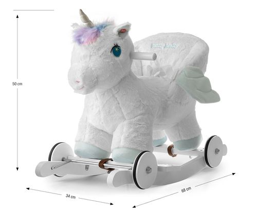 MILLY MALLY 6482 Koń Polly White Jednorożec na Arena.pl