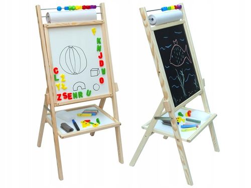 Obrotowa tablica magnetyczna 4w1 papier + dodatki na Arena.pl