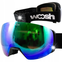 GOGLE NARCIARSKIE GOGLE SNOWBOARDOWE REVO SHIFT NIEPARUJĄCE UV400