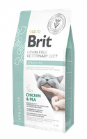 brit grain free veterinary diet cat struvite kurczak z groszkiem 2kg