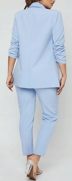 Damska elegancka MARYNARKA żakiet narzutka XXL /44 zdjęcie 4