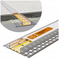 Profil LED Aluminiowy Do Płyt GK Gipsowych Wpuszczany Regips 2m