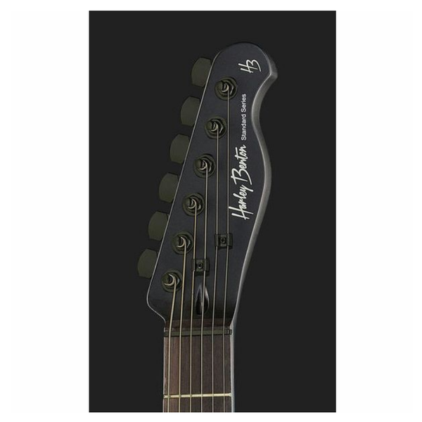Gitara elektryczna Harley Benton TE-20HH SBK CZARNA Bordo Matowa zdjęcie 6