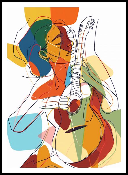 Plakat 64x90cm Wewnętrzna Muza zdjęcie 3