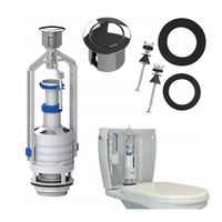 Zawór Spustowy Do Spłuczki + Zestaw Naprawczy Uniwersalny Do Cersanit