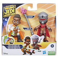 hasbro sw young jedi adventure kai taborr 2pak