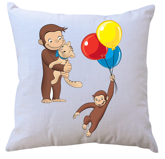 Poduszka Ciekawski George zdjęcie 1