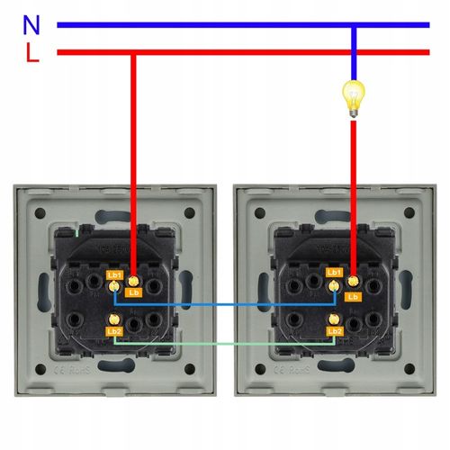 WŁĄCZNIK WYŁĄCZNIK ŚWIATŁA SZKLANY POJEDYNCZY SCHODOWY CZARNY na Arena.pl