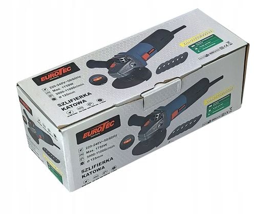 SZLIFIERKA KĄTOWA SIECIOWA 1750 Z REGULACJĄ OBROTÓW I ZESTAWEM TARCZ na Arena.pl