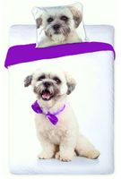 Pościel 3D Zwierzęta 140X200 Pies Best Friends 007