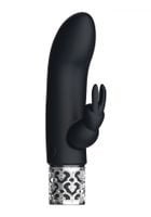 dazzling   rechargeable silicone bullet   black