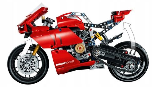 LEGO TECHNIC Ducati Panigale V4 R 42107 na Arena.pl