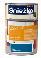 ŚNIEŻKA SUPERMAL EMALIA NITRO DO DREWNA I METALU N530 NIEBIESKI 0.8L