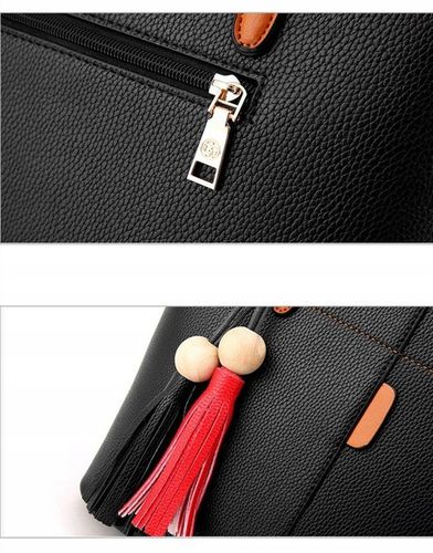 TOREBKA DAMSKA KUFEREK CZARNY z brąz DO RĘKI NA RAMIĘ LISTONOSZKA na Arena.pl