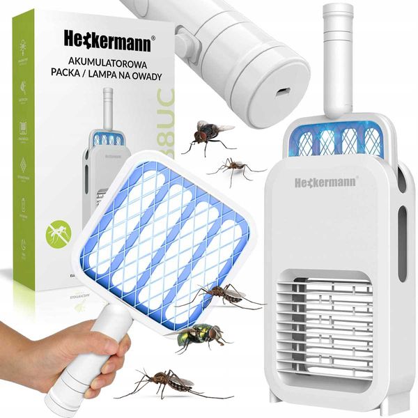 Elektryczna Packa Na Owady Heckermann 8188Uc zdjęcie 1