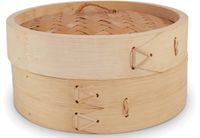 Parowar bambusowy okrągły - 1 piętro, średnica 25 cm - Emro Aziatica