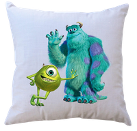 Poduszka z wkładem Potwory i Spółka