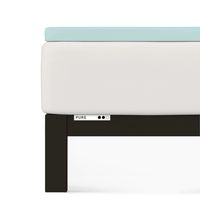 Prześcieradło Topper Schlafgut 180 x 200-200 x 220cm Petrol Light 435