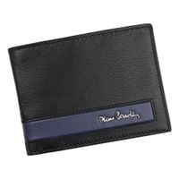Portfel męski skórzany PIERRE CARDIN CB TILAK26 325 RFID Czarno niebieski