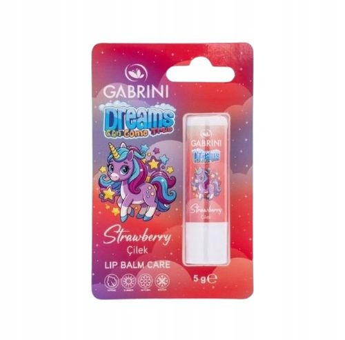 Gabrini nawilżający balsam do ust dla dzieci Dreams Can Come True Truskawka na Arena.pl