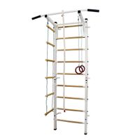 Drabinka gimnastyczna do ćwiczeń metalowa biała Sport Child Plus