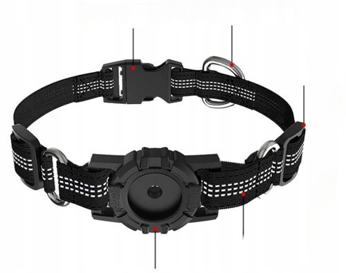 Obroża Uchwyt na Apple Airtag Dla Psa Kota Psów - S GRAY na Arena.pl