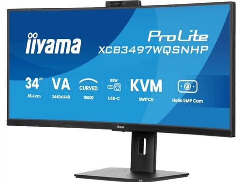Monitor LED 32" iiyama ProLite XCB3497WQSNPH-B1 na Arena.pl